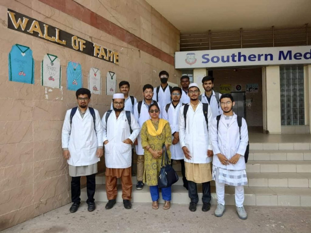 Indian Students in Southern-Medical College 2021 Batch