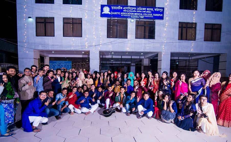 Diabetic Association Medical College during Evening